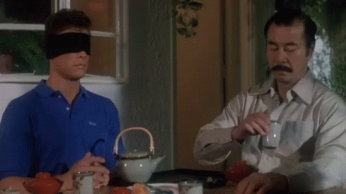 When Interviewing Someone That Wants To Be On Your Startup Team. GIF -  Blindfold Interview Defense - Discover & Share GIFs