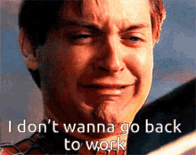 I Dont Wanna Wanna Go GIF - I Dont Wanna Wanna Go Back To Work GIFs