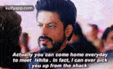 Actually You Can Come Home Everydayto Meet Ishita. In Fact, I Can Ever Pickyou Up From The Shack..Gif GIF - Actually You Can Come Home Everydayto Meet Ishita. In Fact I Can Ever Pickyou Up From The Shack. Dilwale GIFs