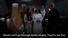 Community Ghosts Cant Go Through Doors GIF - Community Ghosts Cant Go Through Doors GIFs