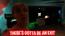 Theres Gotta Be An Exit Somewhere Over Here Stephen Sharer GIF - Theres Gotta Be An Exit Somewhere Over Here Stephen Sharer There Has To Be A Way Out GIFs