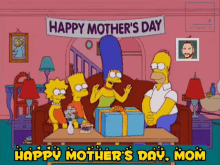 Happy Mothers Day The Simpsons GIF - Happy Mothers Day Mothers Day The Simpsons GIFs