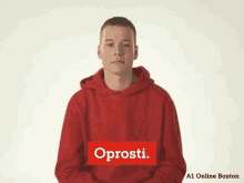 oprosti sorry