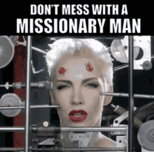 Missionary Man Eurythmics GIF - Missionary Man Eurythmics Dont Mess With GIFs