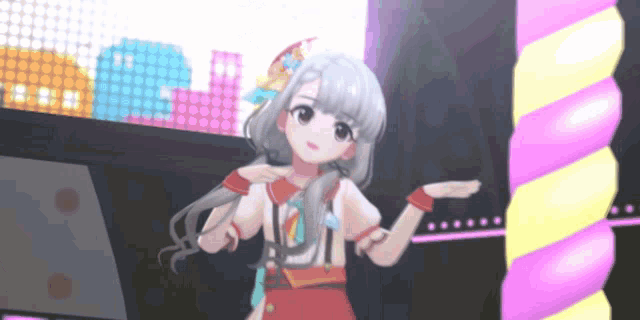 Nagi Hisakawa 久川凪 Gif Nagi Hisakawa 久川凪 Idolmaster Discover Share Gifs