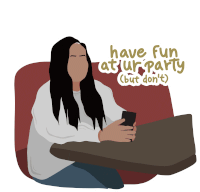 Marina Lin Have Fun Sticker - Marina Lin Have Fun Have Fun At Ur Party Stickers
