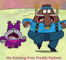 Chowder Freddy Fazbear GIF - Chowder Freddy Fazbear Jumps Care GIFs