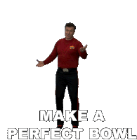 Make A Perfect Bowl Simon Wiggle Sticker - Make A Perfect Bowl Simon Wiggle The Wiggles Stickers