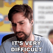 Its Very Difficult Wolfe Glick GIF - Its Very Difficult Wolfe Glick Wolfeyvgc GIFs