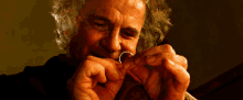 Bilbo Baggins Ring GIF - Bilbo Baggins Bilbo Ring GIFs