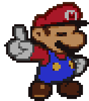 Mario Paper Mario Sticker - Mario Paper Mario No Stickers