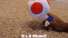 Sml Toad GIF - Sml Toad Its A Nickel GIFs