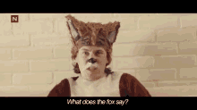 I Don'T Know GIF - What Does The Fox Say Fox Fox Say GIFs