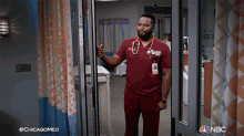 Knocking On The Door Dr Dylan Scott GIF - Knocking On The Door Dr Dylan Scott Chicago Med GIFs