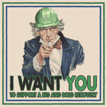 I Want You To Support A Big And Bold Recovery GIF - I Want You To Support A Big And Bold Recovery Uncle Sam GIFs