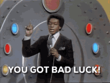 Bad Luck Sucks To Be You GIF - Bad Luck Sucks To Be You Soul Train GIFs