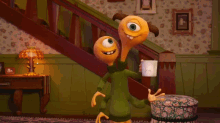 Terri & Terry GIF - Animated Monsters University Dance Major GIFs
