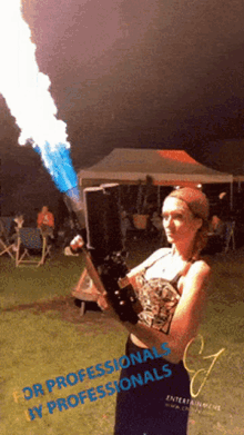 flamethrower flammenwerfer show cherryberlin pyro