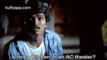 Is This A Kitchen Or An Ac Theater?.Gif GIF - Is This A Kitchen Or An Ac Theater? Nerrukku Ner Vijay GIFs