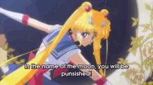 You Will Be Punished - Sailor Moon GIF - Sailormoon Anime Punished GIFs