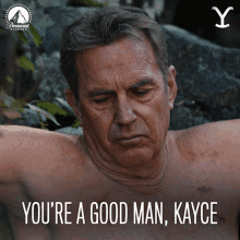 Youre A Good Man Kayce John Dutton GIF - Youre A Good Man Kayce John Dutton Kevin Costner GIFs