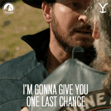 Im Gonna Give You One Last Chance Rip Wheeler GIF - Im Gonna Give You One Last Chance Rip Wheeler Cole Hauser GIFs