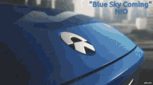 Nio Blue Sky Coming GIF - Nio Blue Sky Coming Car GIFs