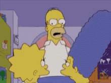 Homer Indignado Homero Resentido GIF - Homer Indignado Homero Resentido Outraged Homer GIFs