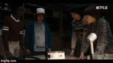 dustin capture stranger things demogorgon dustin capture stranger things demogorgon