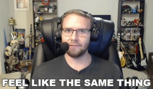 We like the same thing