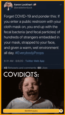 Silview Poopface GIF - Silview Poopface Covidiots GIFs