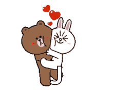 cony brown cony and brown love couple