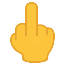 middle finger people joypixels flipping the bird dito medio middle finger people joypixels flipping the bird dito medio