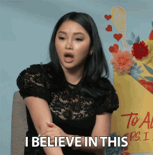 I Believe In This Lana Condor GIF - I Believe In This Lana Condor To All The Boys Ive Loved Before2 GIFs