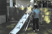 25. Things Go Wrong Around Them For No Apparent Reason. GIF - Kid Slide Fall GIFs