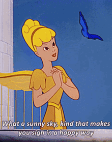 Mickey And The Beanstalk Golden Harp GIF - Mickey And The Beanstalk Golden Harp Bluebird GIFs