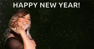 Mariah Happy New Year GIF - Mariah Happy New Year - Discover &amp; Share GIFs