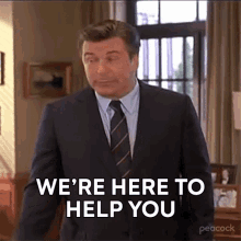 Were Here To Help You Jack Donaghy GIF - Were Here To Help You Jack Donaghy 30rock GIFs
