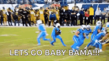Derrick Henry Lets Go Baby Bama GIF - Derrick Henry Lets Go Baby Bama Football GIFs