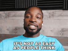 Its Not As Easy As People Think Preacher Lawson GIF - Its Not As Easy As People Think Preacher Lawson Not That Easy GIFs