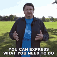 You Can Express What You Need To Do Alex GIF - You Can Express What You Need To Do Alex Engvid GIFs