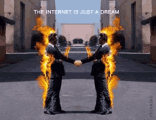 Internet Is Just A Dream Its Just A Dream GIF - Internet Is Just A Dream Its Just A Dream Fire GIFs