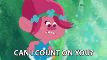 Can I Count On You Poppy GIF - Can I Count On You Poppy Trolls The Beat Goes On GIFs