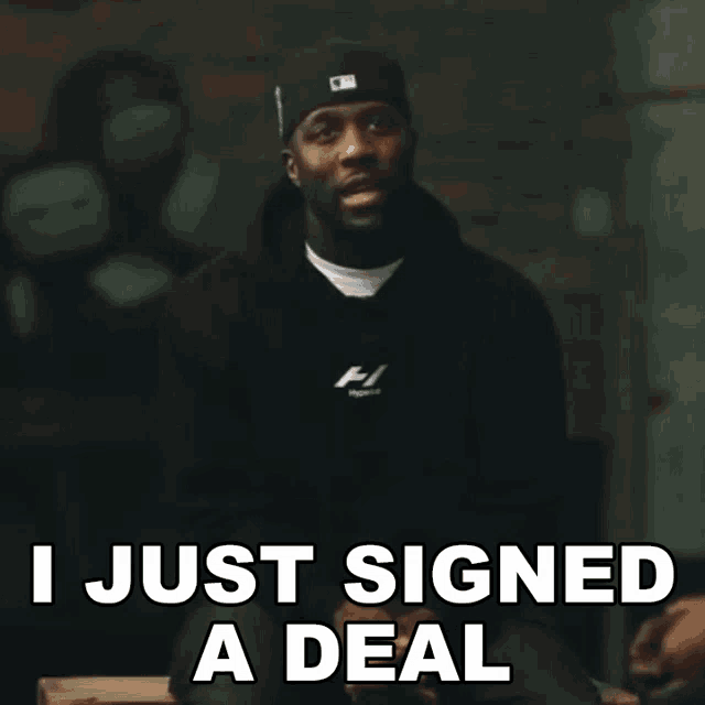 I Just Signed A Deal Nigel Sylvester GIF I Just Signed A Deal Nigel Sylvester Sealed A Deal