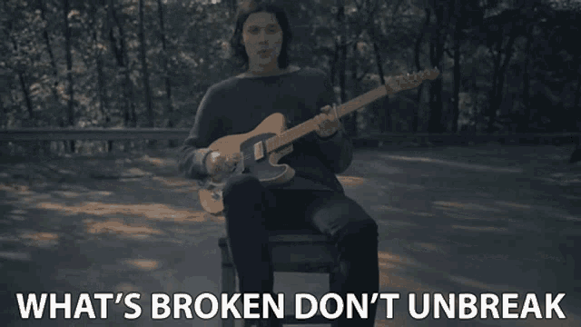 So what is broken. So what is broken
