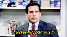 The Office Bankrupt GIF - The Office Bankrupt Declare Bankruptcy GIFs