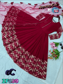 Party Wear Gown Gown Design GIF - Party Wear Gown Gown Design Georgette Gown GIFs