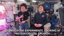 We Have Done Experiments Looking Protein Crystal Growth GIF - We Have Done Experiments Looking Protein Crystal Growth Experiment GIFs