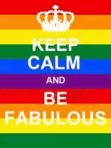 Rainbow Keep Calm GIF - Rainbow Keep Calm Be Fabulous GIFs