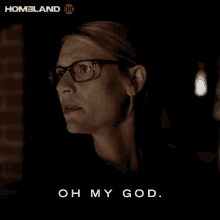 oh my god claire danes carrie mathison homeland omg